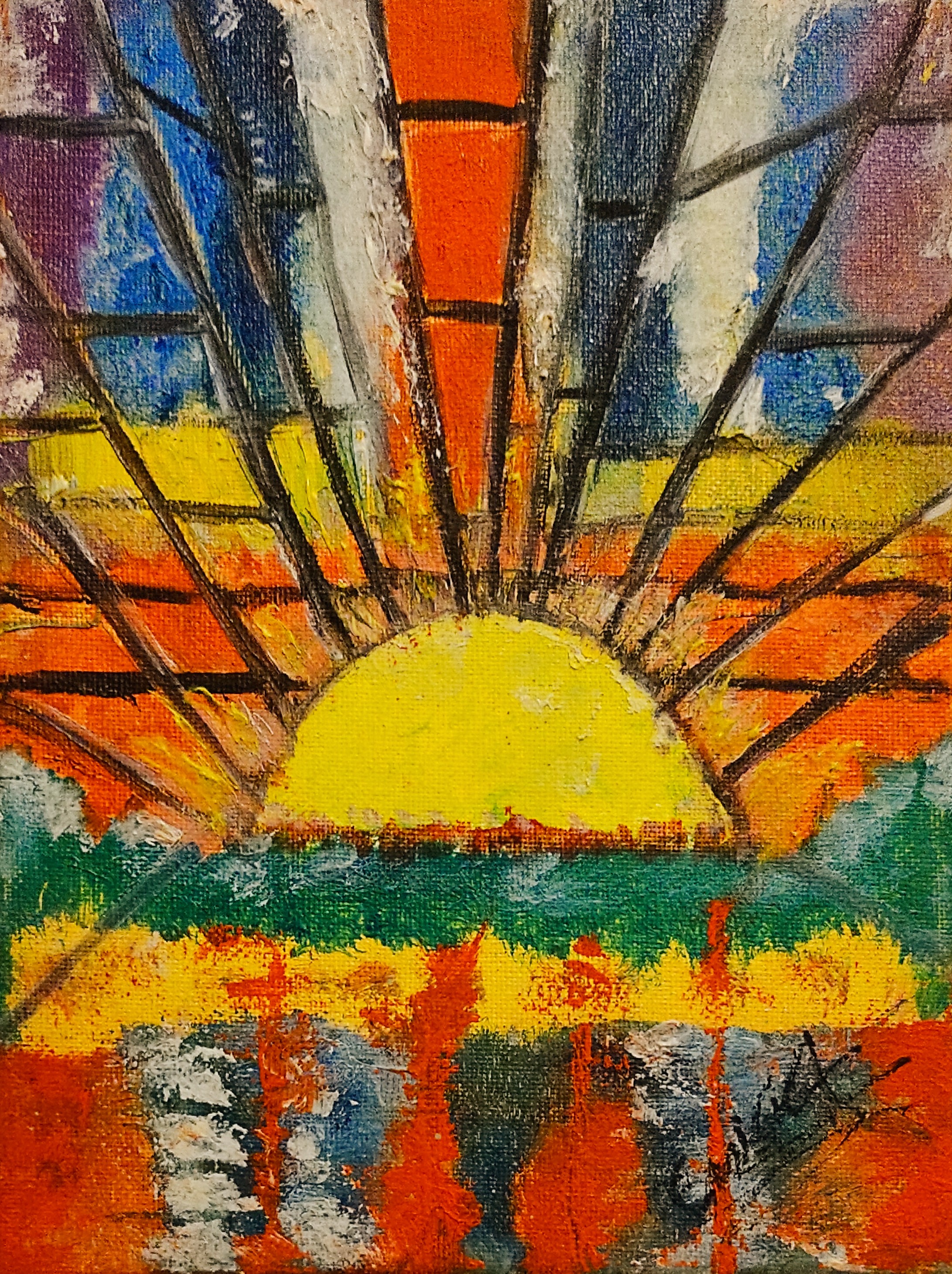 18 X 24cm, oleo